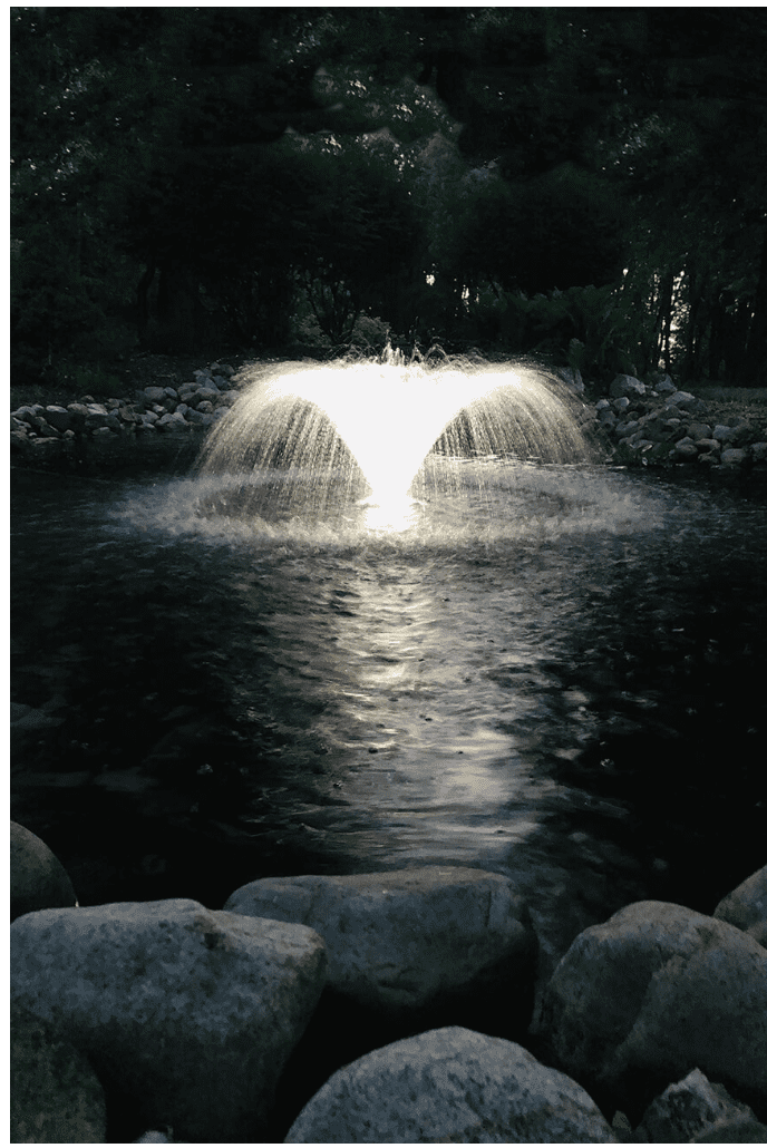 Load image into Gallery viewer, EasyPro: Starburst Mini Floating Fountain w/ Super Bright LED Light Set
