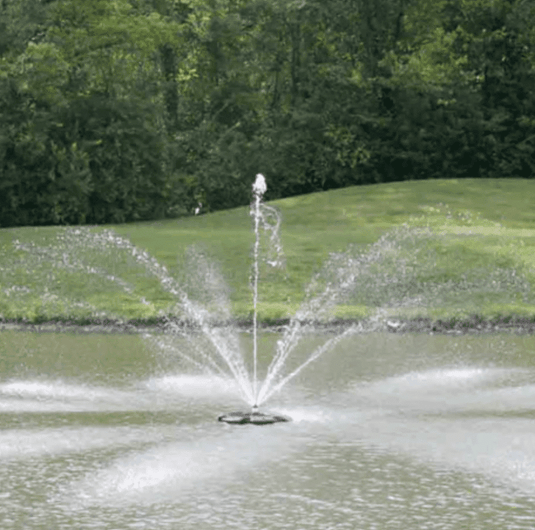 Anjon: Floating fountain & 4 nozzles