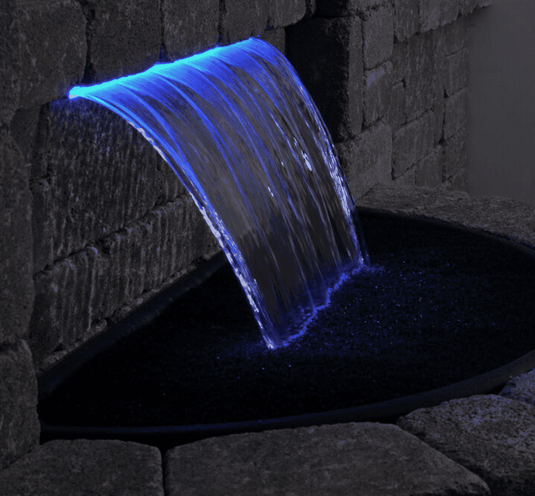 Anjon: Acrylic NiteFalls Color Changing Spillway with Remote
