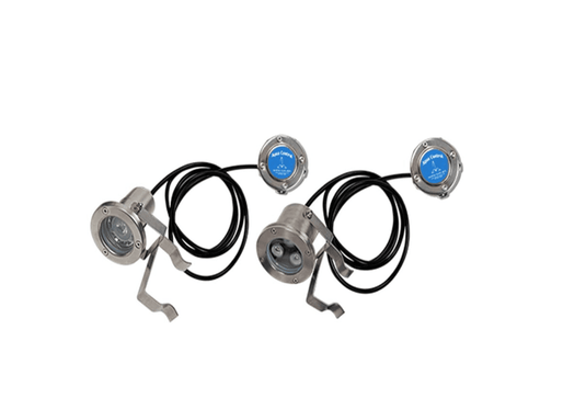 Aqua Control: Evolution Series 9 Watt LED Light Set, 4 lights Stationary Evolutions only