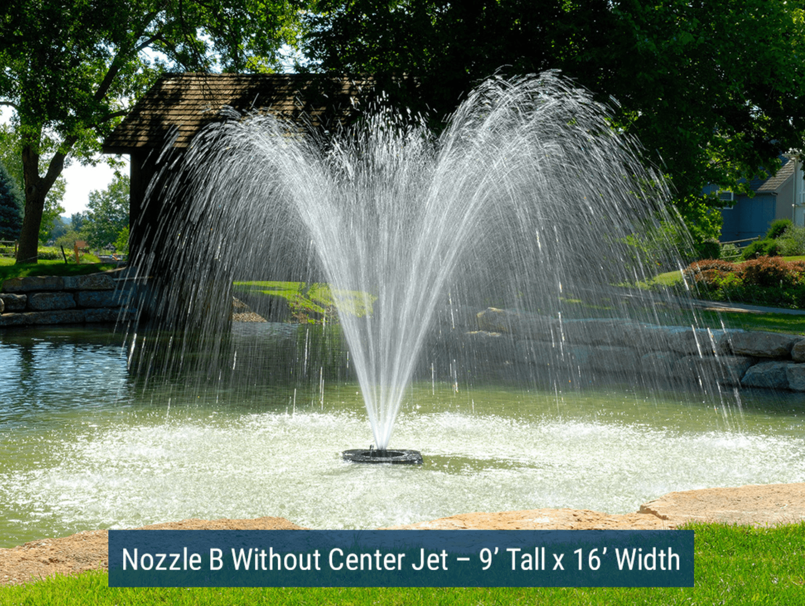 Air-O-Lator: Font'N-Aire Legacy 1/2HP Floating Fountain