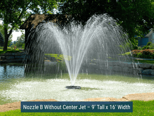 Air-O-Lator: Font'N-Aire Legacy 1/2HP Floating Fountain