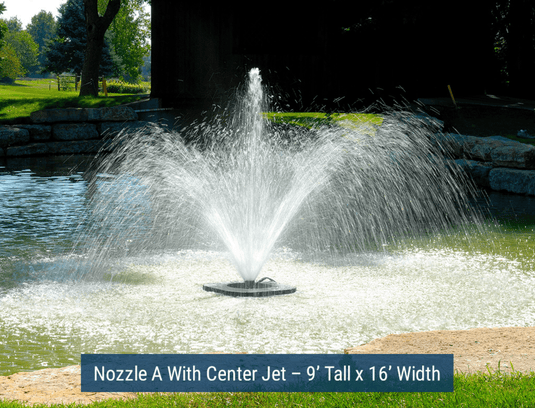 Air-O-Lator: Font'N-Aire Legacy 1/2HP Floating Fountain