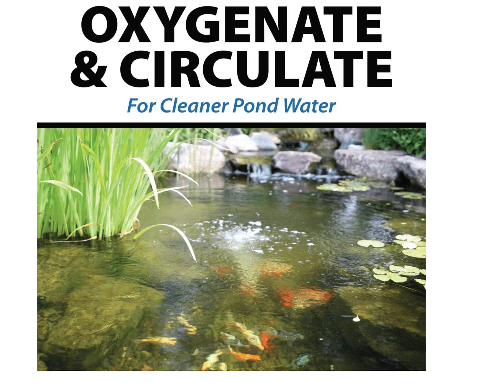 CrystalClear® PondAir2 Aeration Kit