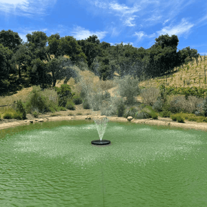 PondSelect: Classic Series 3/4 HP Pond Fountain, 5 Spray Patterns – 115V