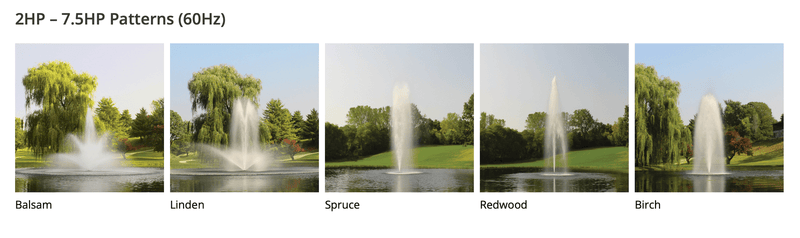 Load image into Gallery viewer, Kasco Marine: J Series Decorative Display Fountain 7.5 HP for Large Ponds
