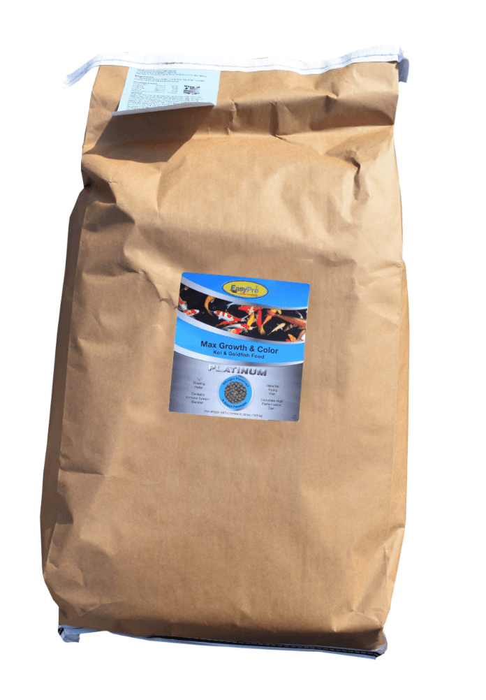 EasyPro: PG33 Platinum Koi & Goldfish Food - Max Growth & Color - 33lb bulk bag