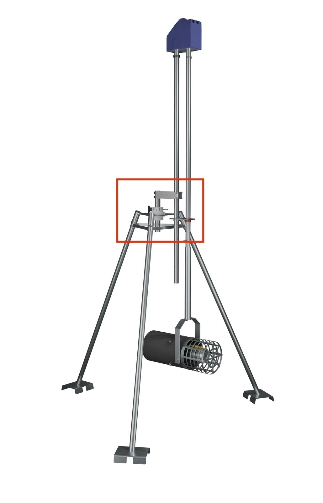 SHOP NOW! AquaSweep Tripod Stand | Lake Muck Blower – ProtoPond