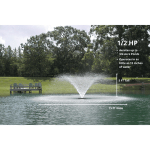 Kasco Marine: VFX Series Aerating Display Fountain for Small Ponds to Large Ponds