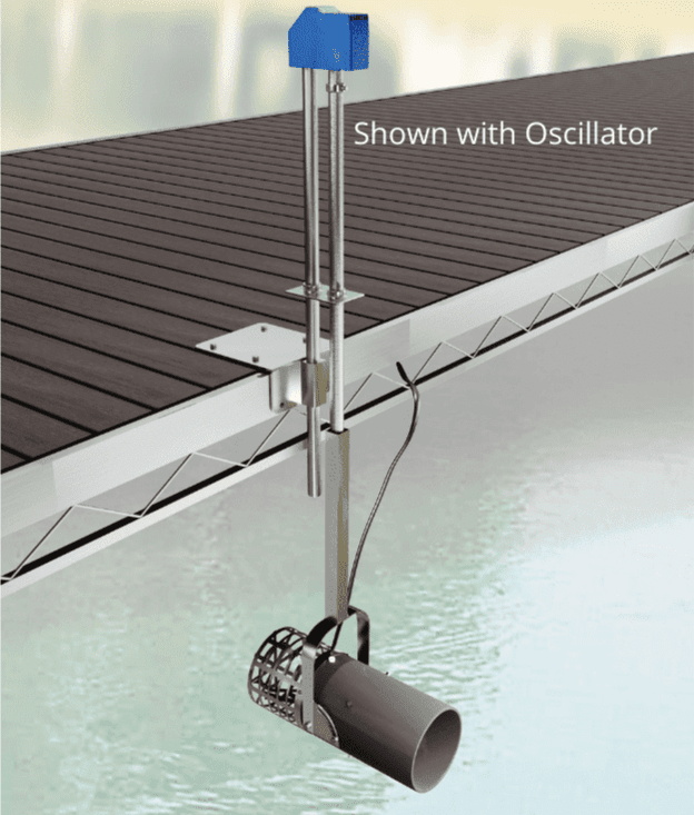 Scott Aerator: Aquasweep Muck Blaster Designed to Move Weeds, Debris and Muck