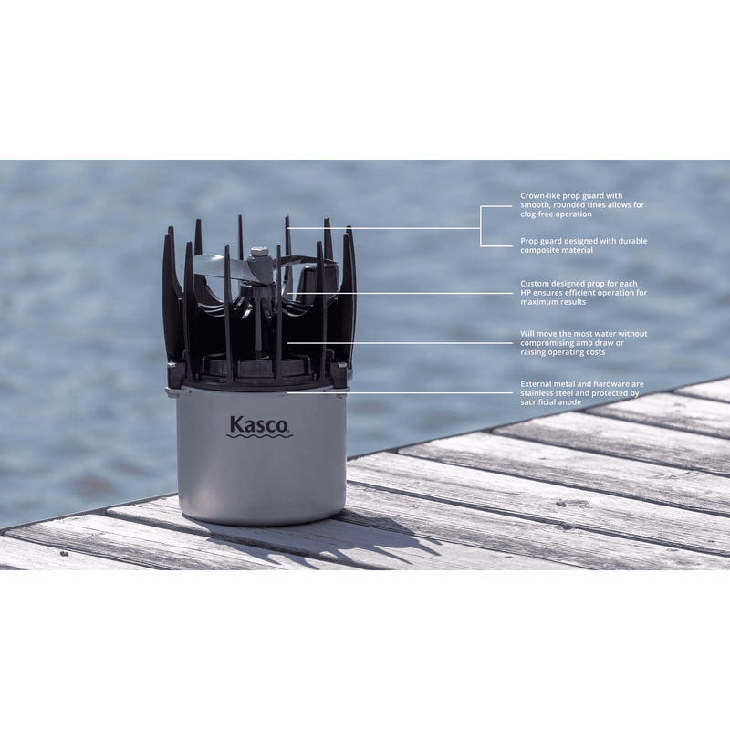 Load image into Gallery viewer, Kasco Marine: AquatiClear Water Circulator in Motor Sizes 1/2HP, 3/4HP and 1HP
