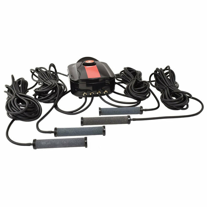 EasyPro: CAS Pond Aeration Kit - Quad Outlet - Ponds up to 3500 gallons