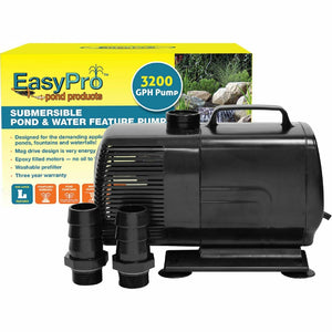 EasyPro: EP3200N Submersible Mag Drive Pump 3200 GPH