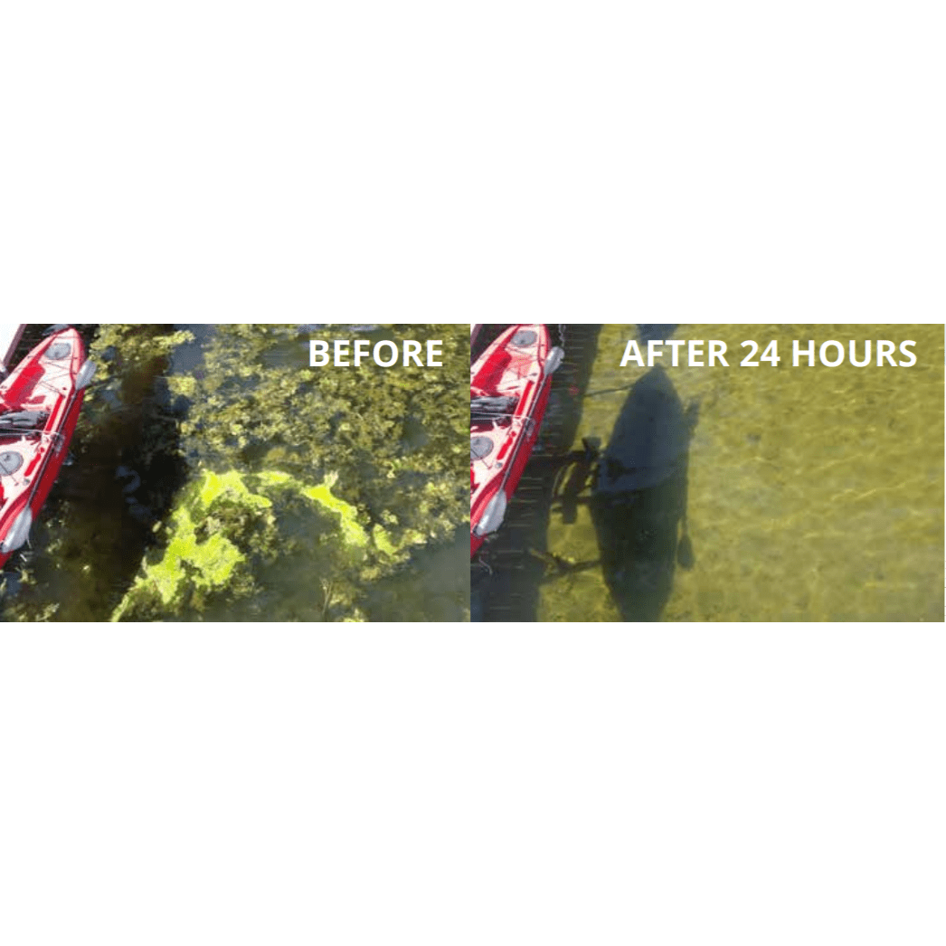 Hydrasearch: Weeds Away Muck & Algae Blower with Dock Mount