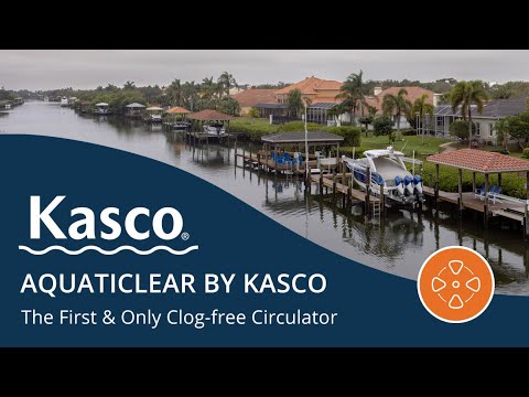 Load and play video in Gallery viewer, Kasco Marine:  AquatiClear Water Circulator in Motor Sizes 1/2HP, 3/4HP and 1HP
