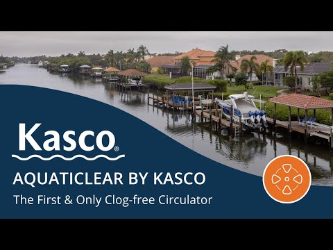 Kasco Marine:  AquatiClear Water Circulator in Motor Sizes 1/2HP, 3/4HP and 1HP