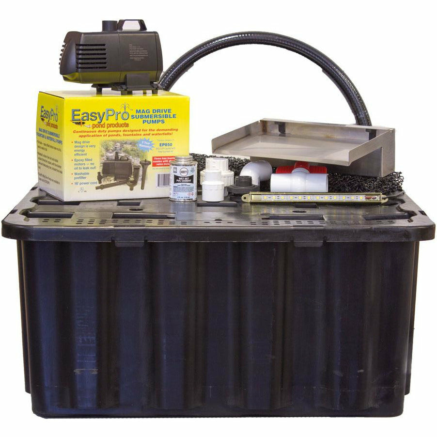 EasyPro: Vianti Falls – 23" Extended Lip Spillway kit w/LED Light Bar