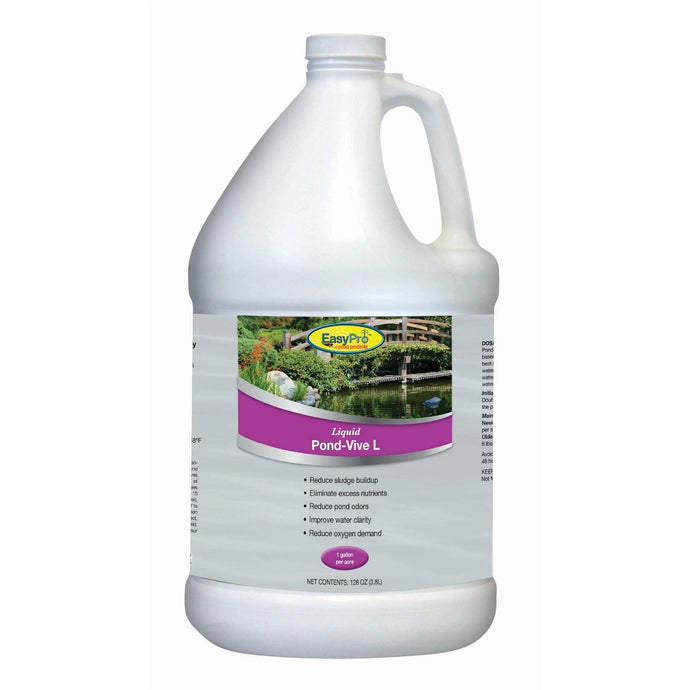 Pond-Vive L Liquid Lake & Pond Bacteria – 1 Gallon