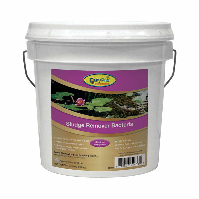 EasyPro: Sludge Remover Bacteria, 5 lb. Pail 1 oz. Blocks