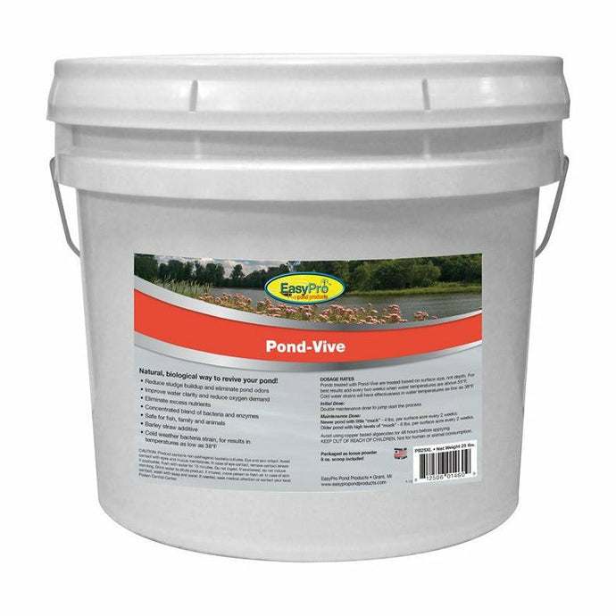 Pond-Vive Bacteria – 25lb pail – Bulk Loose Powder