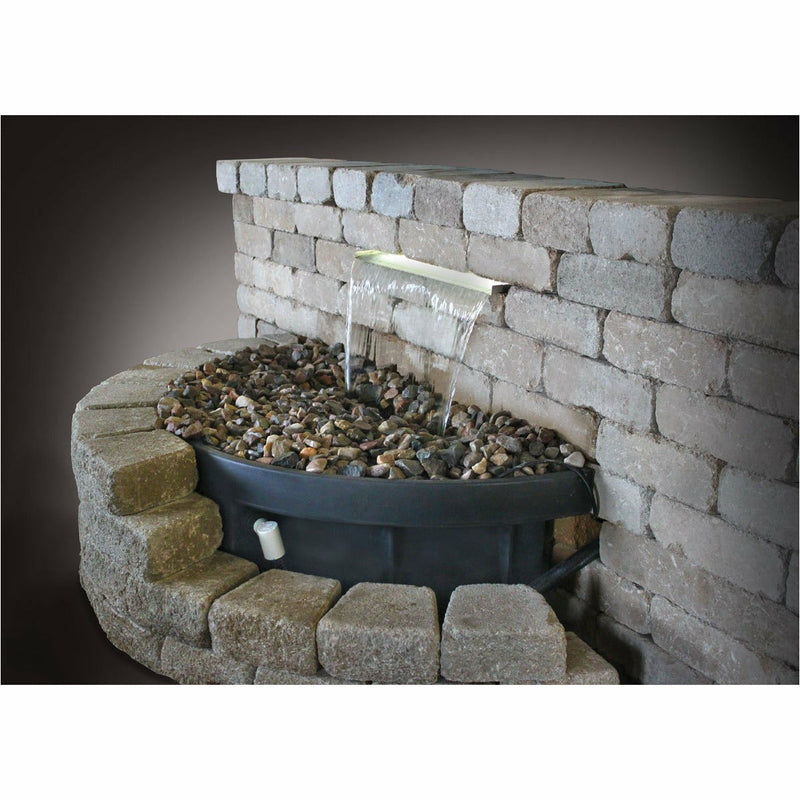 Load image into Gallery viewer, Vianti Falls – 23&quot; Extended Lip Spillway kit w/LED Light Bar
