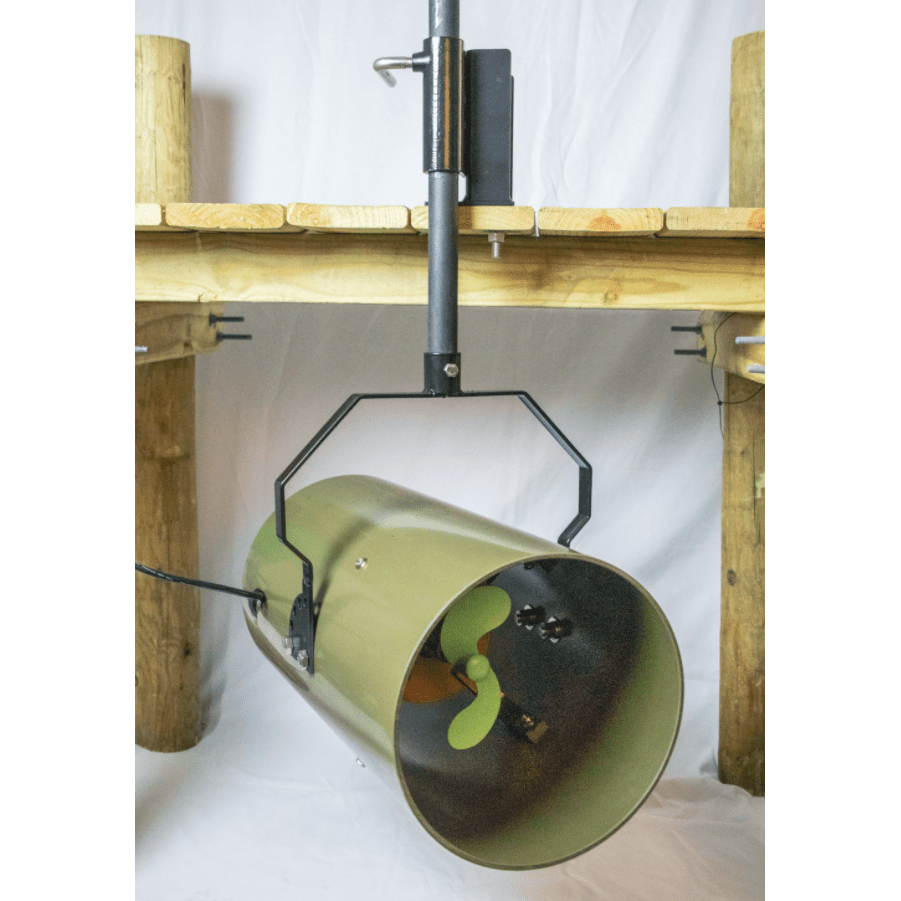 Hydrasearch: Weeds Away Muck & Algae Blower with Dock Mount